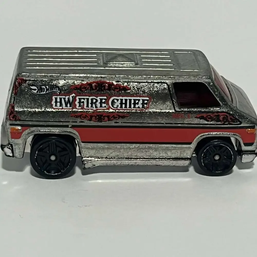 Hot Wheels Super Van HW Fire Chief ZAMAC Edition
